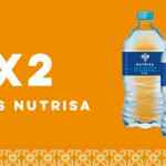 3x2 en aguas naturales en Nutrisa durante diciembre