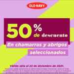 En Old Navy chamarras y abrigos a mitad de precio hoy