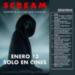 Boletos gratis para la premiere de Scream con tus compras en centros comerciales participantes Boletos gratis para la premiere de Scream con tus compras en centros comerciales participantes