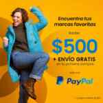 Promoción Privalia Paypal de $500 de descuento + envío gratis