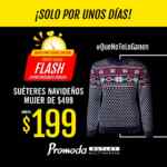 En Promoda ugly sweater navideño para mujer a $199