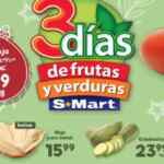Ofertas S-Mart 3 días de frutas y verduras del 7 al 9 de diciembre