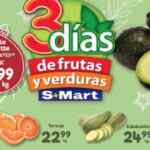 Ofertas S-Mart 3 días de frutas y verduras del 14 al 16 de diciembre