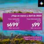 En Volaris vuelos nacionales desde $699 e internacionales desde $99 dólares