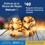En Walmart 4 mini roscas de reyes por $49 En Walmart 4 mini roscas de reyes por $49