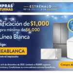 Código Walmart de $1,000 de descuento en artículos de línea blanca
