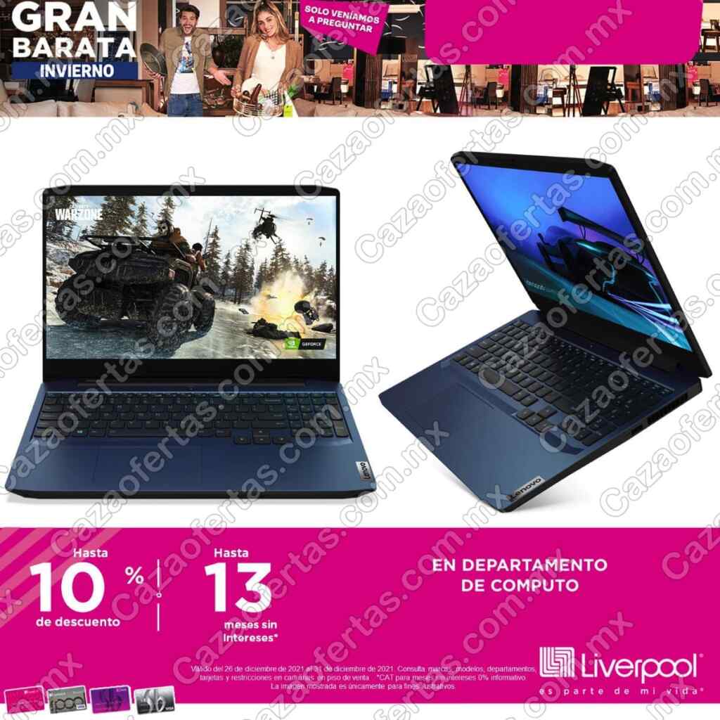 Rebajas Liverpool Gran Barata de Invierno 20212022 en tiendas físicas