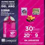 Promociones Liverpool última Venta Nocturna 2021 por departamento