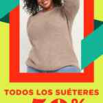 En Old Navy suéteres a mitad de precio hoy sábado