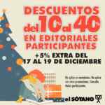 Venta Navideña El Sótano: Hasta 40% de descuento + 5% adicional