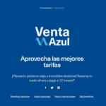 Venta Azul Aeroméxico Enero 2022: vuelos desde $461 + TUA
