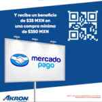 Promoción Gasolineras AKRON: Paga con mercado Pago y recibe un beneficio de $35