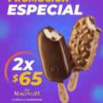 Promoción Especial Cinépolis: 2 paletas Magnum por $65