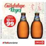 En Circle K 12 pack de cervezas Barrilito por $99 pesos