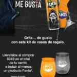 Cupón Coca-Cola de set de vasos Fanta Gratis en compras de $249 o más Cupón Coca-Cola de set de vasos Fanta Gratis en compras de $249 o más