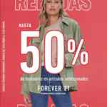 Segundas Rebajas Forever 21: Hasta 50% de descuento Segundas Rebajas Forever 21: Hasta 50% de descuento
