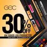 Rebajas GOC Make up de 30% de descuento en toda la tienda