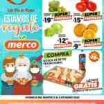Ofertas Merco frutas y verduras del 4 al 6 de enero