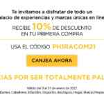 Cupón Palacio de Hierro de 10% de descuento adicional en tienda en línea