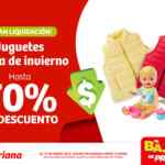 Gran Liquidación Soriana: Hasta 70% de descuento en juguetes y ropa de invierno hoy Gran Liquidación Soriana: Hasta 70% de descuento en juguetes y ropa de invierno hoy