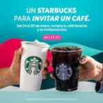 2x1 en bebidas participantes en Starbucks de 3:00 a 5:00 pm hasta el 30 de enero