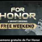 Videojuego For Honor GRATIS para jugar este fin de semana cortesía de Ubisoft