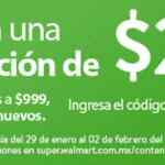 Cupón Walmart Express de $200 de bonificación en compras de $999