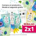 Rebajas Yves Rocher: 2x1 en productos participantes