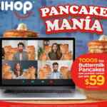 Promoción IHOP Pancakemanía 2022: Todos los Buttermilk Pancakes que puedas comer por $59