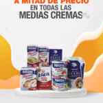 Ofertas de la Semana La Comer: Segundo a Mitad de Precio en frijoles procesados, modificadores de leche y más