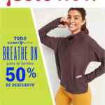 En Old Navy 50% de descuento en toda la línea Active Breathe ON