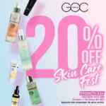 Promo Flash GOC Make Up: 20% de descuento en todo cuidado de la piel