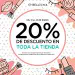 En Bellisima 20% de descuento en toda la tienda este fin de semana
