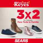 Promoción Sears Día de Reyes: 3x2 en calzado para toda la familia