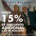Segundas rebajas Tommy Hilfiger: 15% de descuento adicional a lo ya rebajado Segundas rebajas Tommy Hilfiger: 15% de descuento adicional a lo ya rebajado