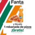 Promo 7-Eleven Día Mundial de la Pizza: rebanada Gratis en la compra de una Fanta
