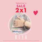 Venta de San Valentín Beya: 2x1 en accesorios
