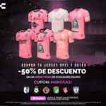 En Charly jerseys rosas a mitad de precio en la compra de otro jersey