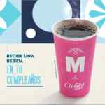 Promoción App Cielito Querido Café: Bebida gratis el día de tu cumpleaños