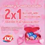 En Dairy Queen 2x1 en Blizzard mini, chico y mediano
