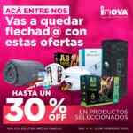 Hasta 30% de descuento en productos top en Inova