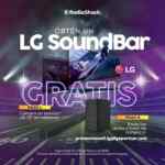Promoción Super Domingos LG: Compra una pantalla participante y llévate un soundbar de regalo
