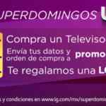 Promoción del Super Bowl LG: barra de sonido Gratis en la compra de una pantalla