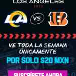 NFL Game Pass a sólo $20 pesos para ver el Super Bowl en transmisión original