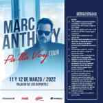 Boletos gratis para el concierto de Marc Anthony con tus compras en centros comerciales participantes