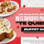 Sirloin Stockade cupón 2x1 buffet este 14 de febrero día de San Valentín