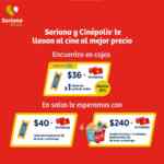 Boletos para Cinépolis a precio especial con tus puntos Soriana