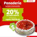 Cupón Soriana de 20% de descuento en panadería y pastelería seleccionada
