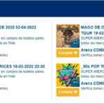 Súper Miércoles de Superboletos 02 de febrero: 2×1 en Conciertos, Deportes, Expos y más