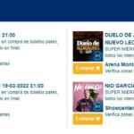 Súper Miércoles de Superboletos 09 de febrero: 2×1 en Conciertos, Deportes, Expos y más
